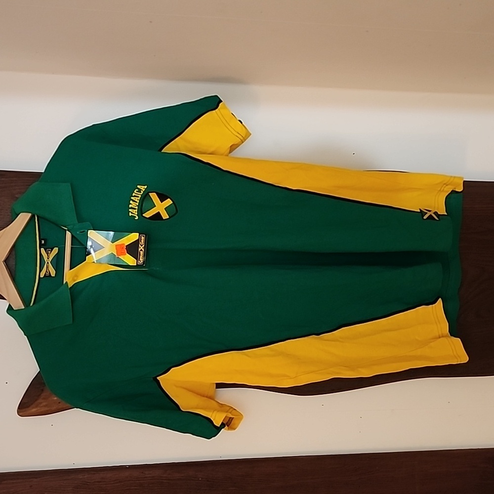 JAMAICA Polo Shirt size M Casual Gear